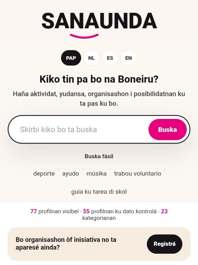 SANAUNDA — PAP startpagina